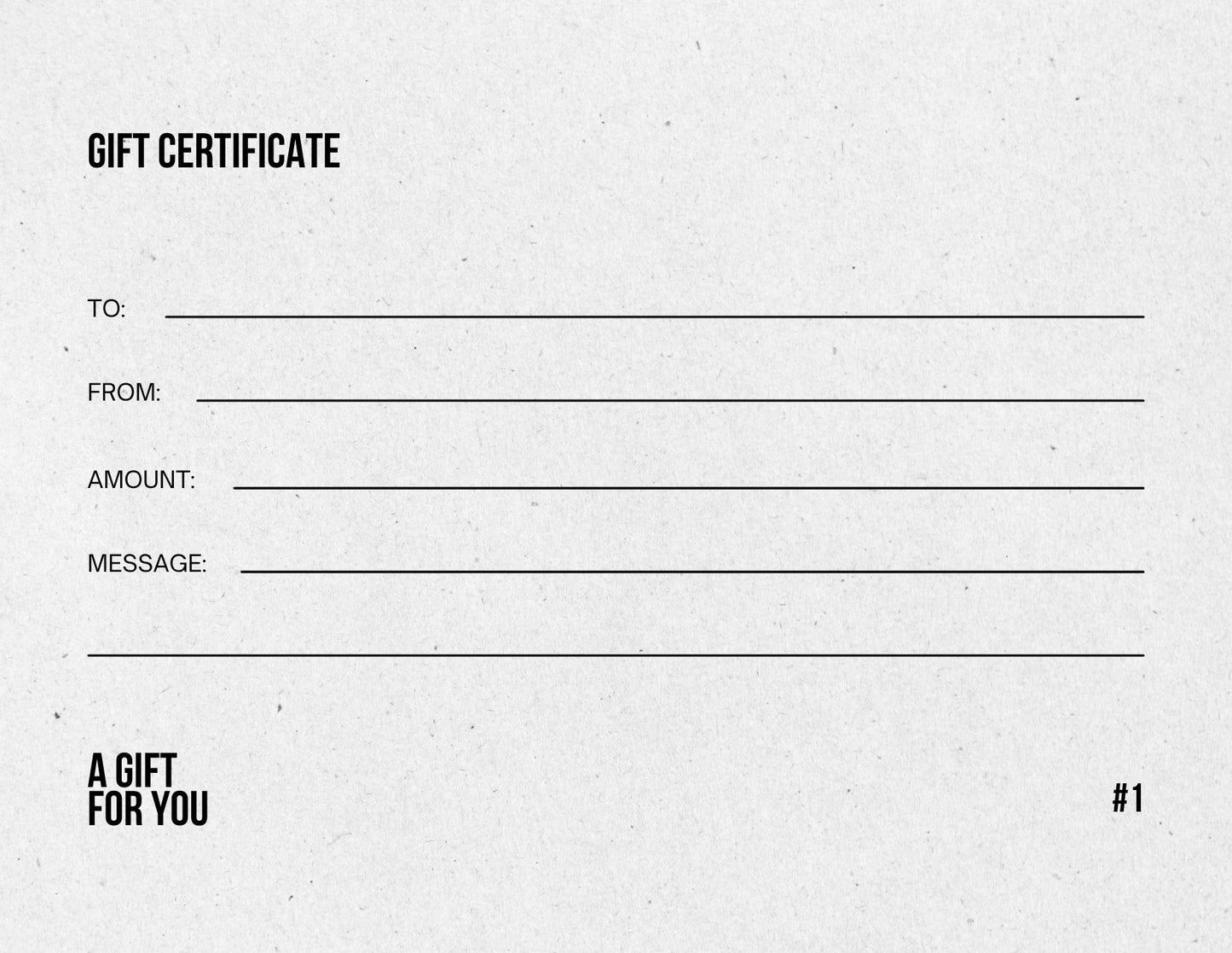 Arden Gray Gift Card