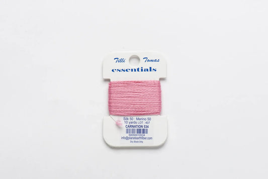 Essentials Card 534 Carnation