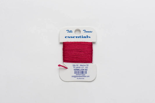 Essentials Card 552 Vermilion