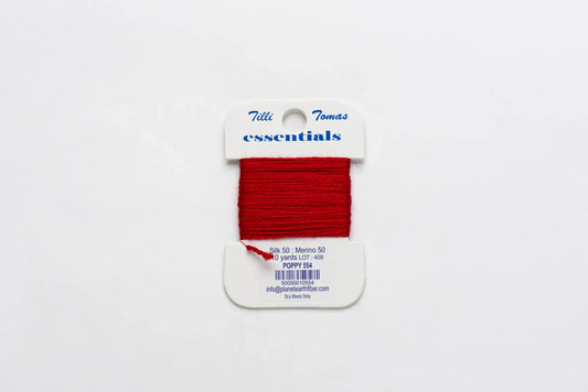 Essentials Card 554 Poppy