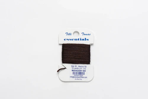 Essentials Card 602 Mahogany