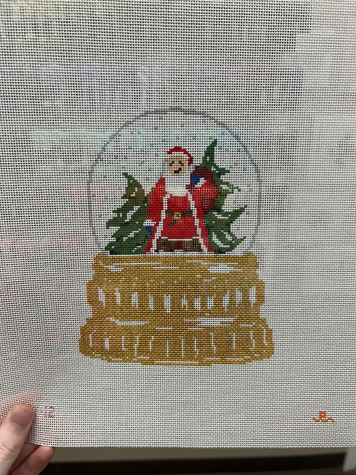Santa Snowglobe