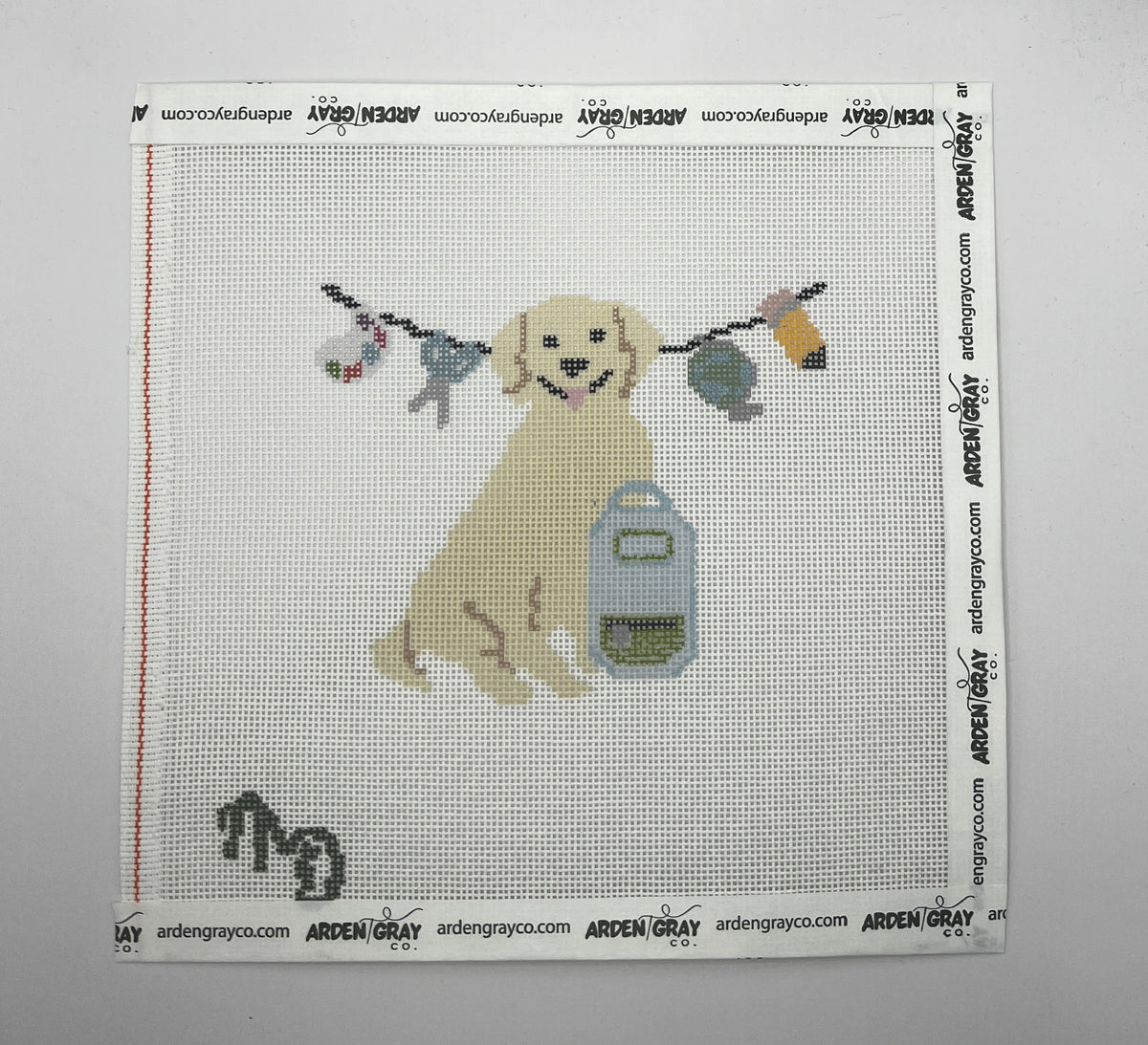 Back to School Golden Retriever