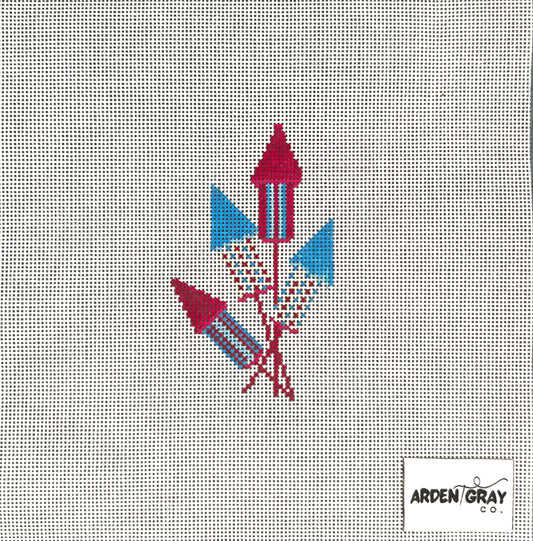 Firecracker Needlepoint Canvas