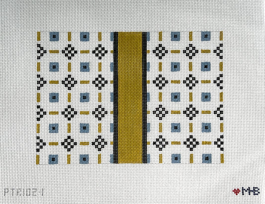Geo Tile 9x7 Needlepoint Canvas