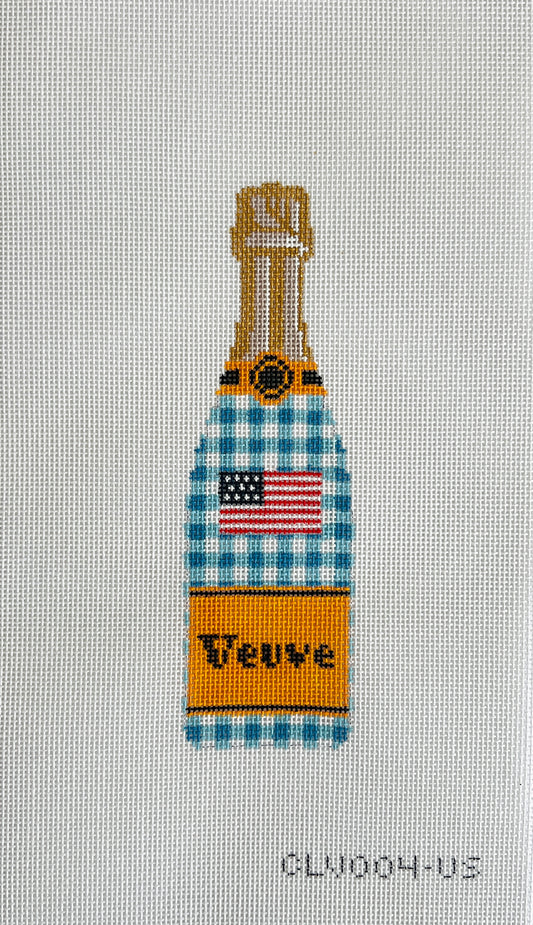 Veuve Bottle: American Flag