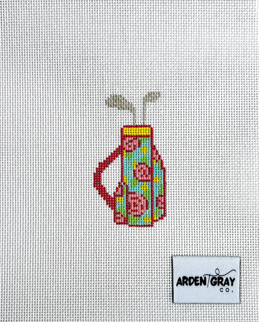 Bright Pattern Golf Bag