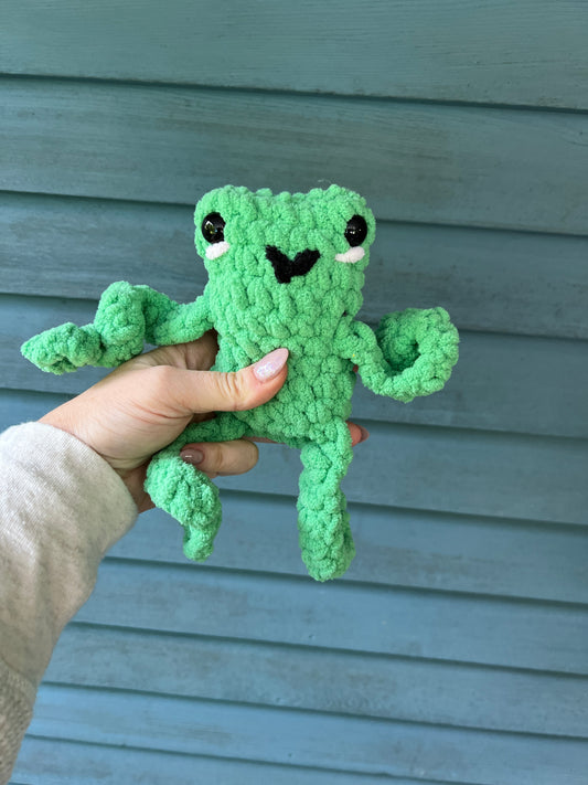 Crochet Leggy Frog Kit