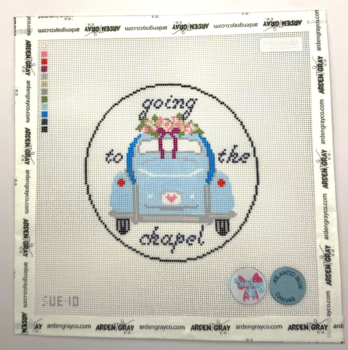 Going to the Chapel Car by Stitching Sue and Atlantic Blue