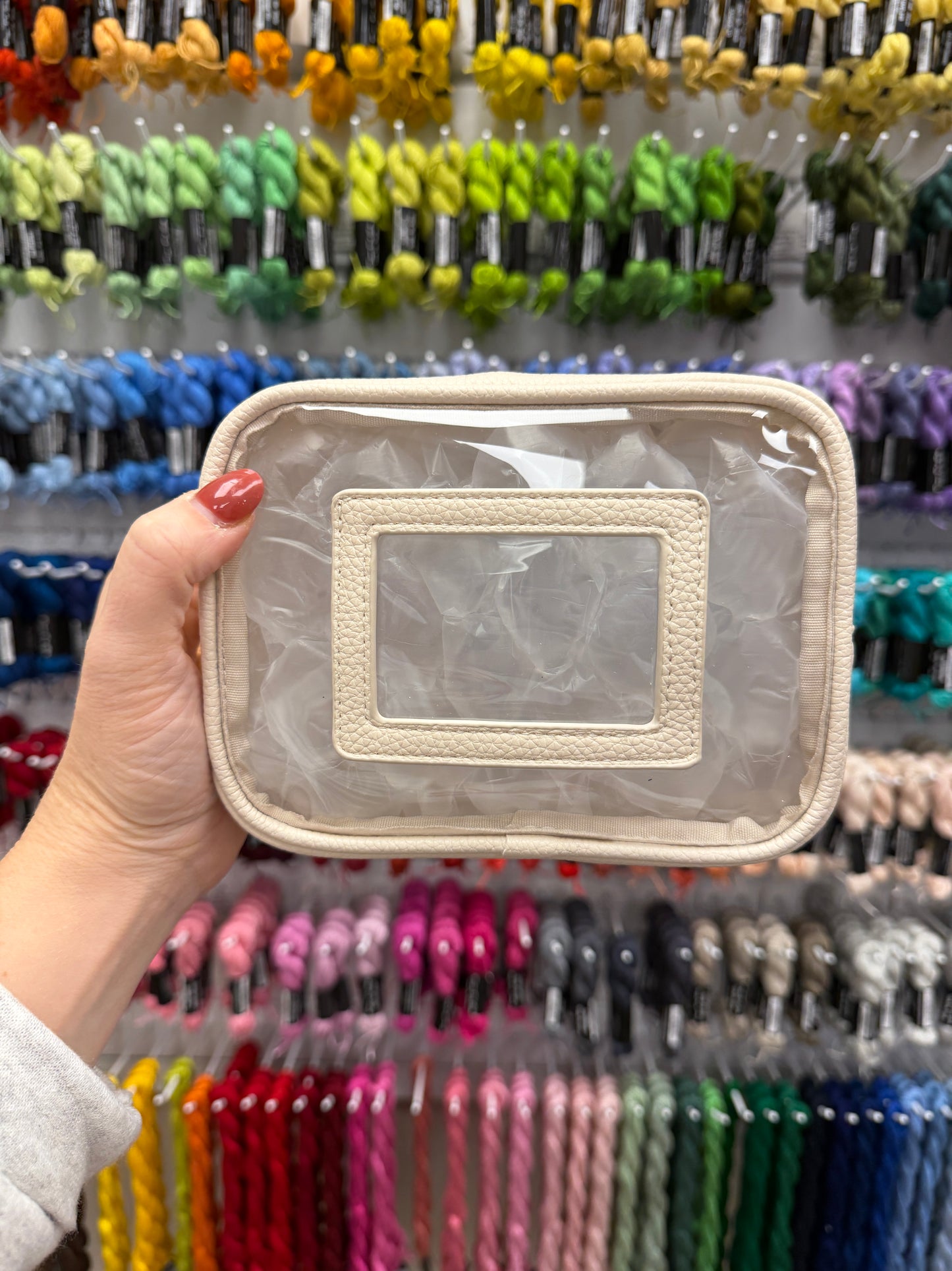 Pop-In Pouch Cream Small