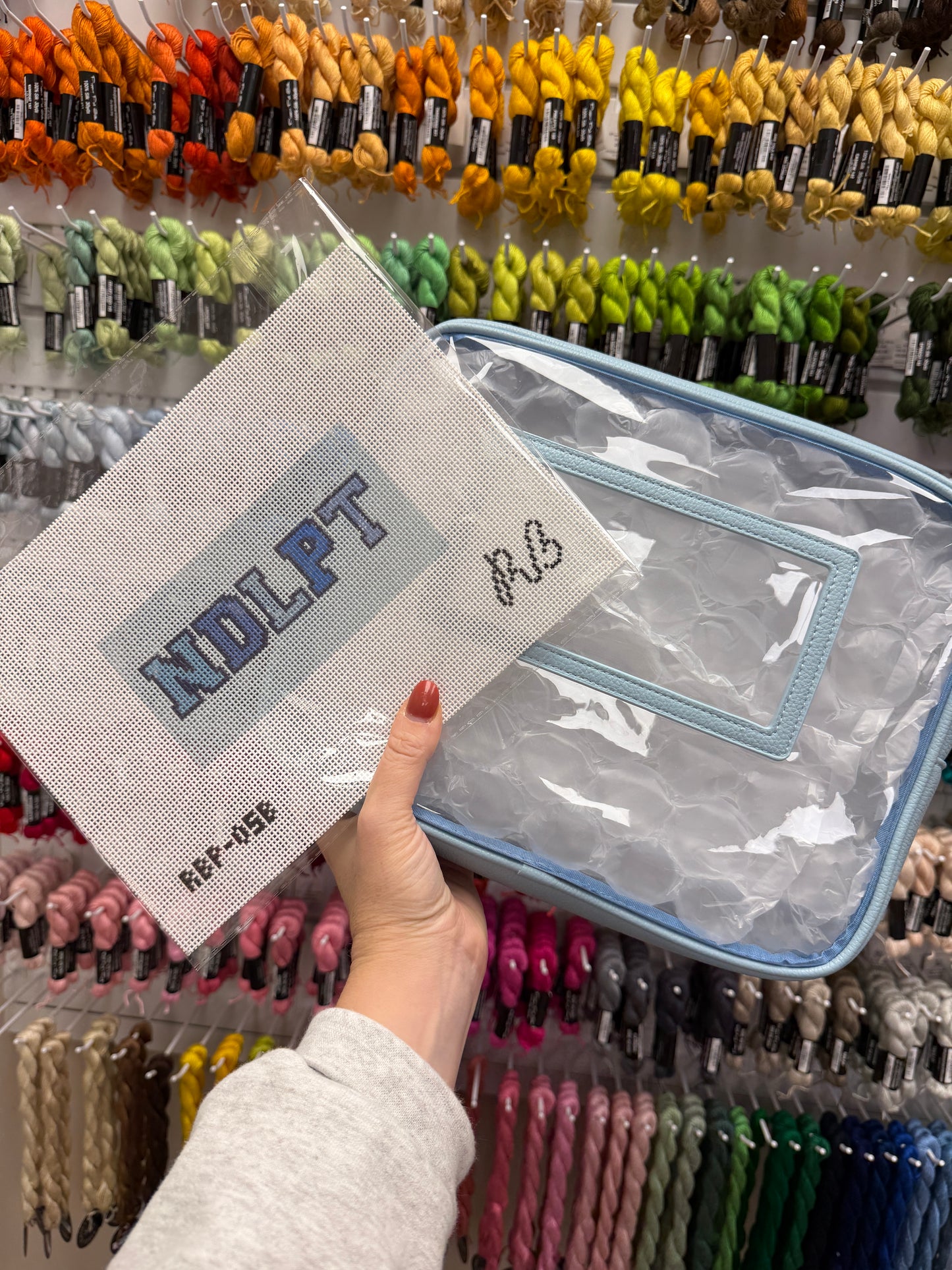 Pop-In Pouch Light Blue Large