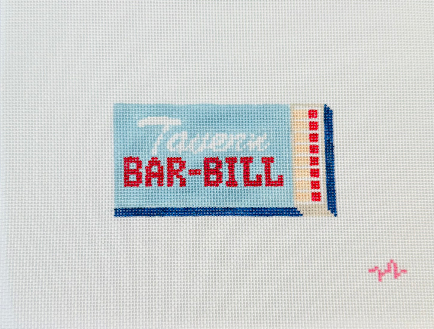 Bar Bill Matchbook