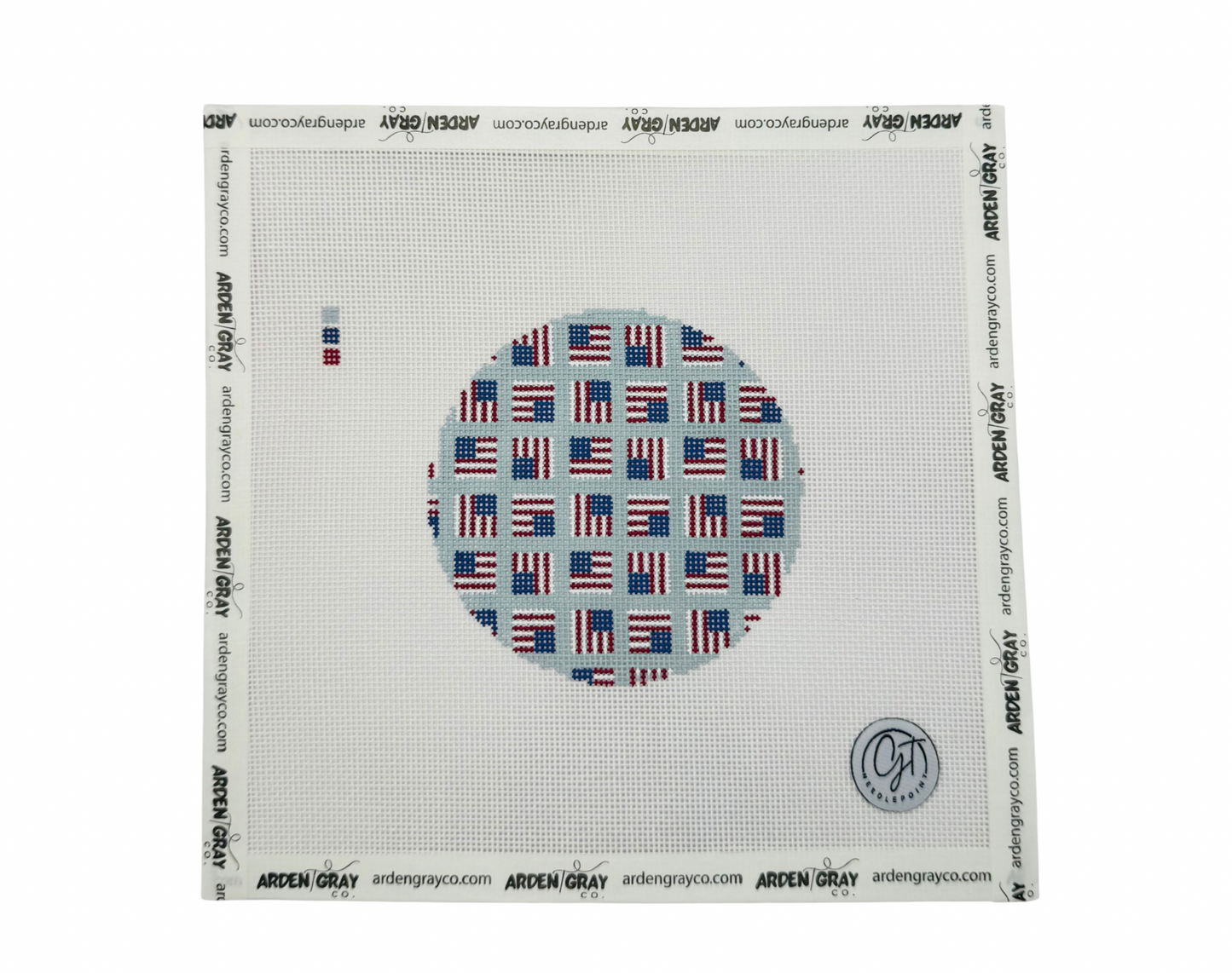 USA Flag Round