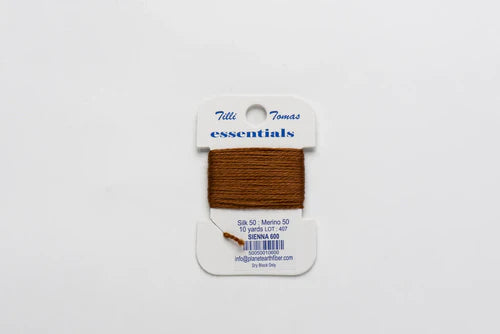 Essentials Card 600 Sienna
