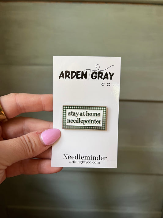 Arden Gray Stay-at-home Needlepointer needleminder