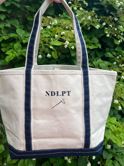 Large NDLPT tote navy