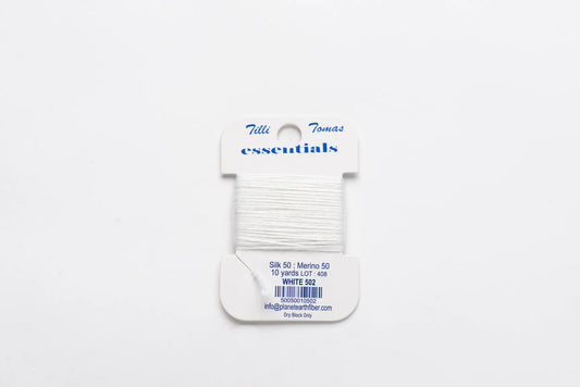 Essentials Card 502 White