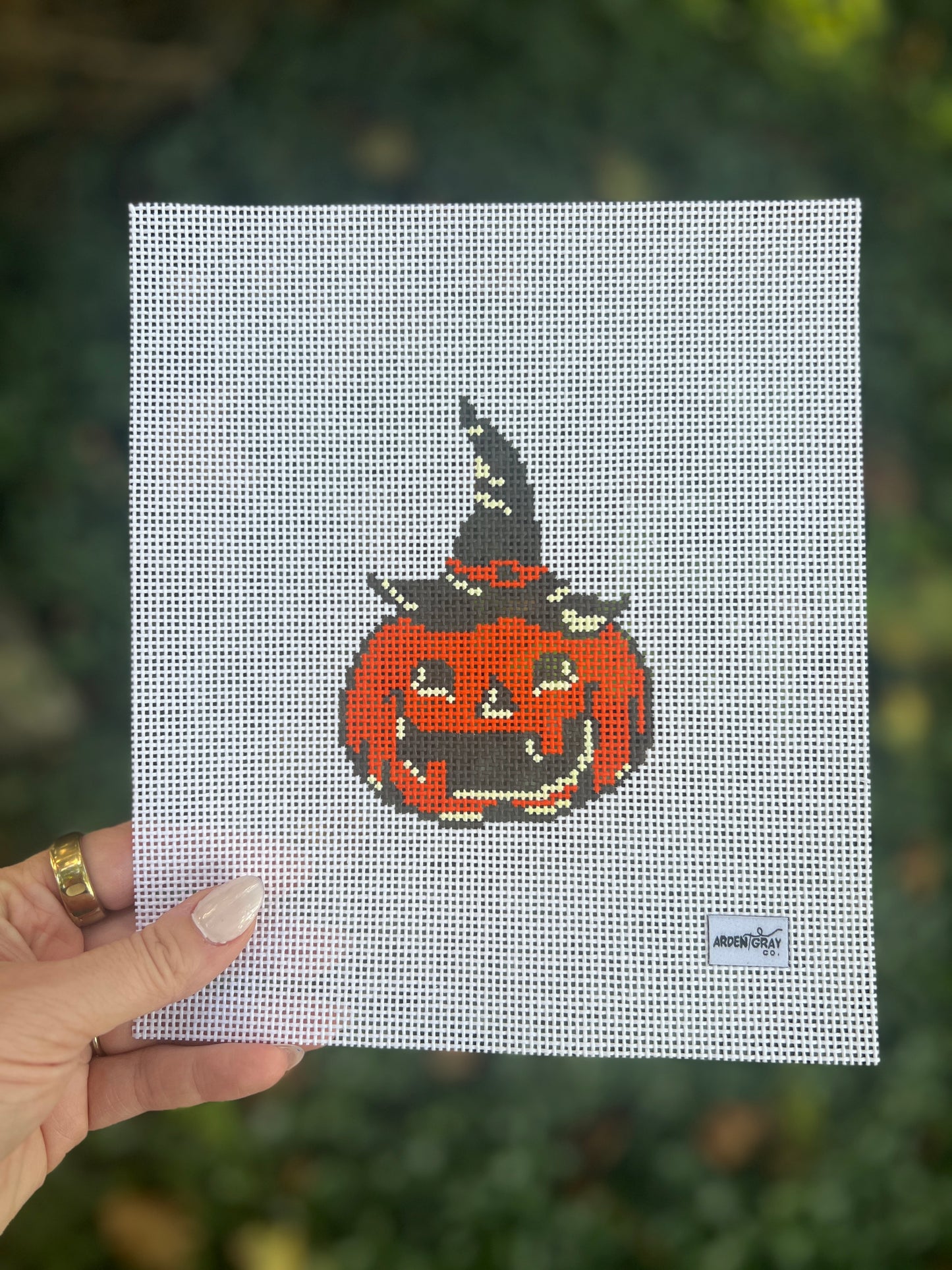 Vintage witch pumpkin