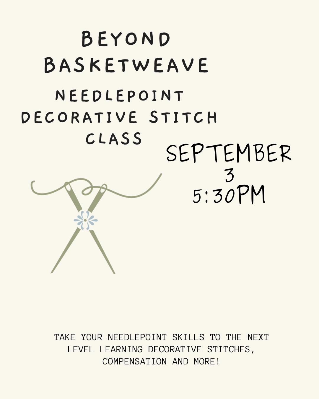Basketweave & Beyond 9/3