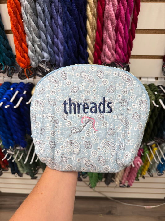 Threads paisley pouch