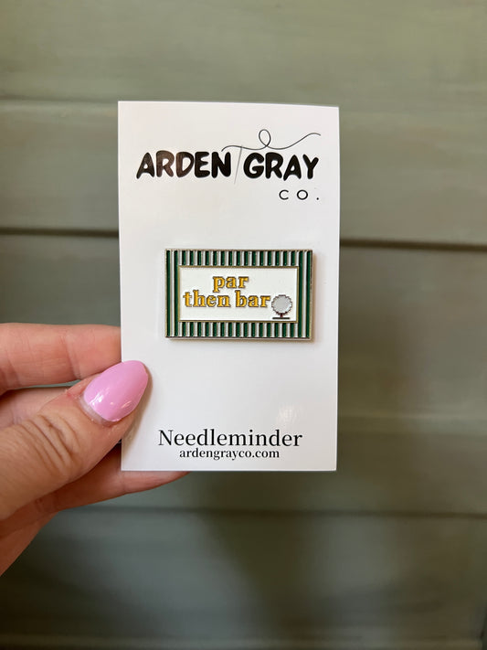 Arden Gray Par Then Bar Needleminder