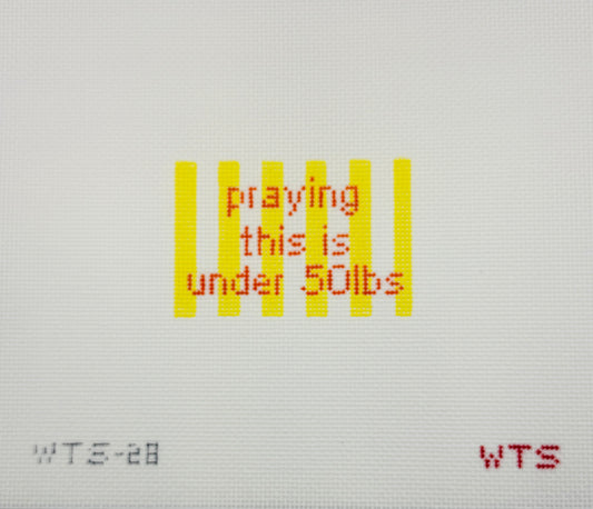 Praying this is under 50lbs