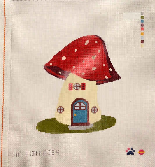 Mushroom House Fairy Village