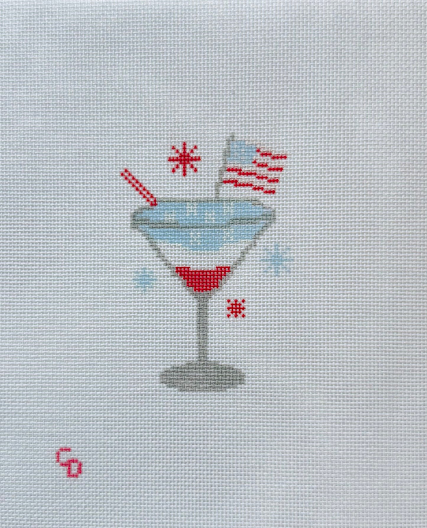 Patriotic Martini