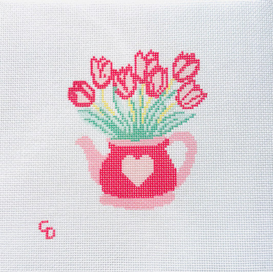 Heart Flower Teapot