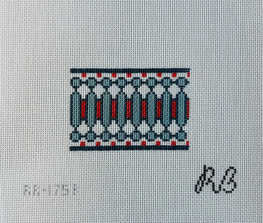 Bubble Chain - Navy/Red