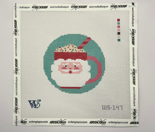 Santa Mug Canvas