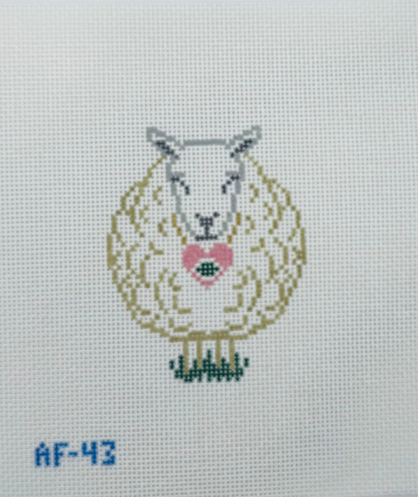 Stitch Style Anne Fisher Designs I Love You Sheep