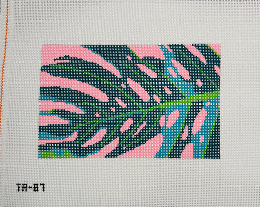 Madame Monstera Clutch Canvas