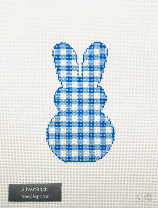 Gingham Peep Blue