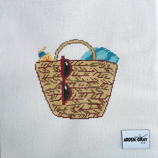 Straw Beach Bag