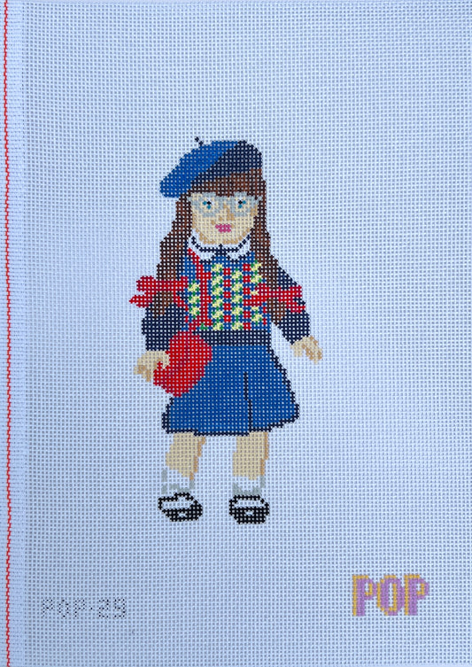 Molly Doll Needlepoint Canvas