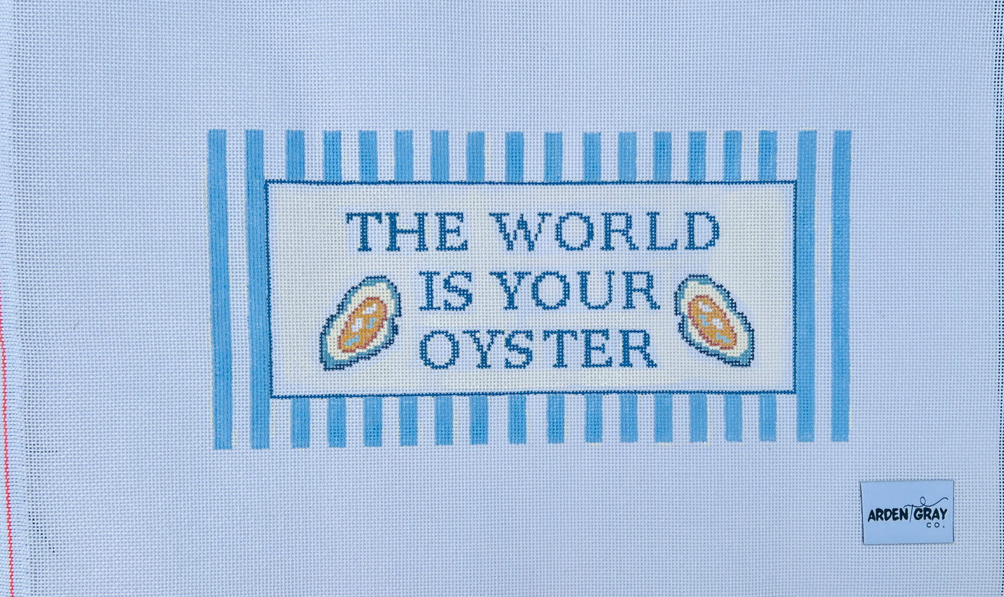 The World Is Your Oyster Sign