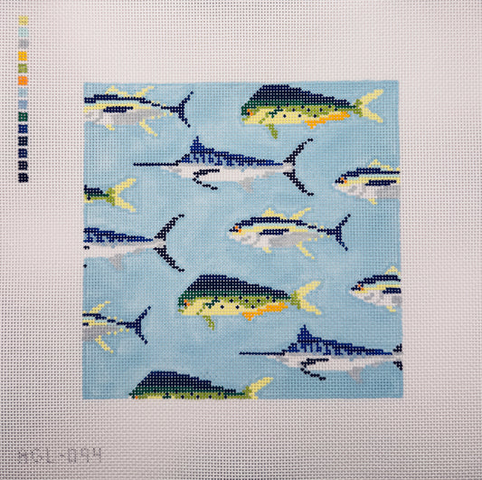 Stream of Ocean Fish