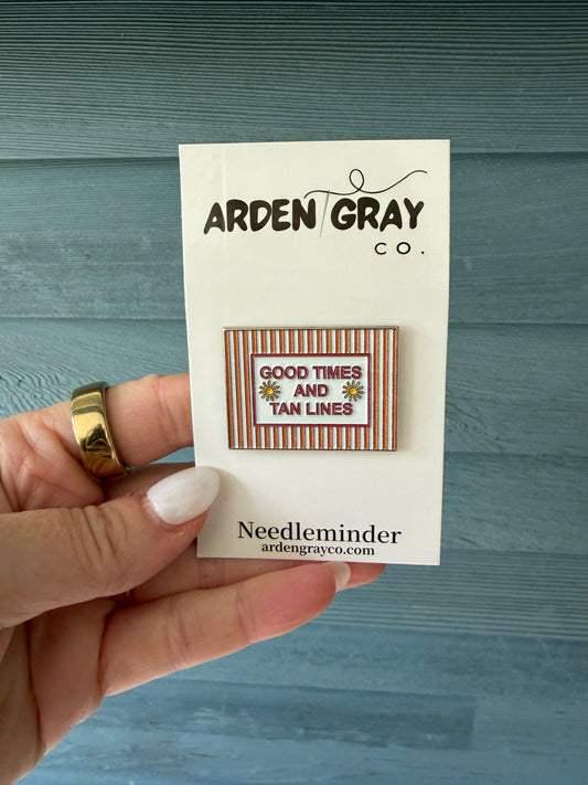 Arden Gray Good Times & Tan Lines Needleminder