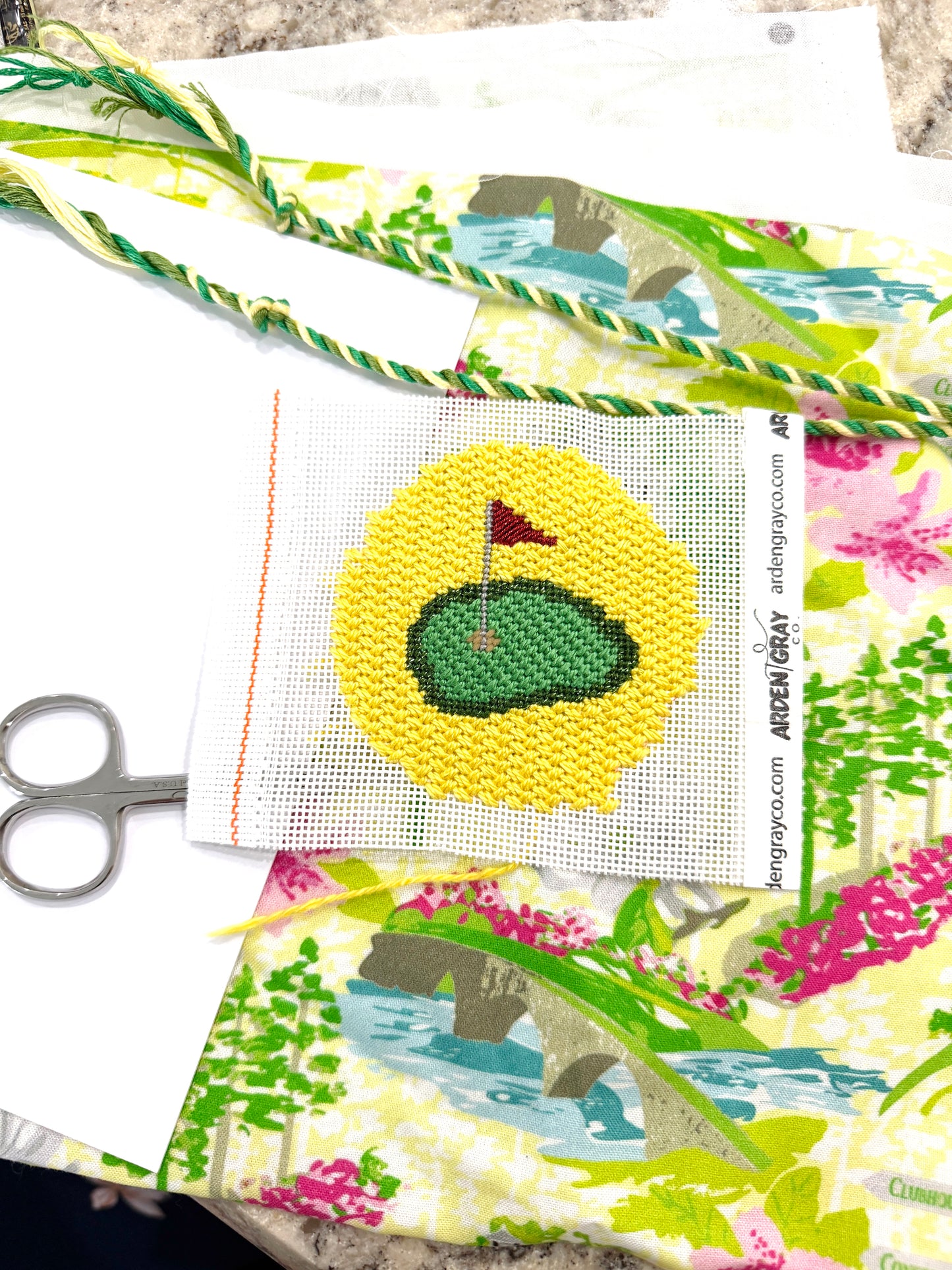 Needlepoint ROUND Finishing 101 Workshop 6/19