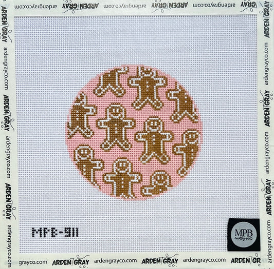 Pink Gingerbread Round