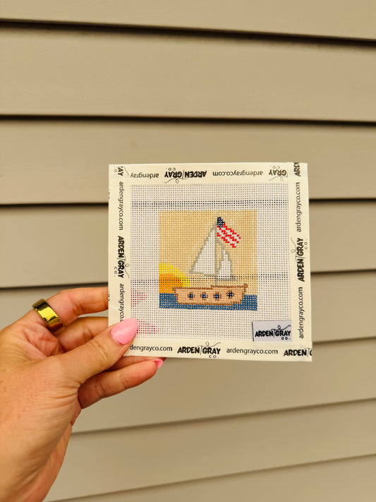 Boat Scene Mini