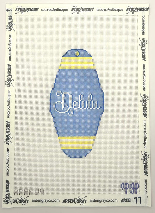 Delulu Key Fob by Melissa Loves Needlepoint