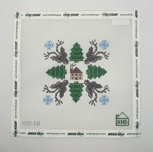 Winter Compass Rose Mini