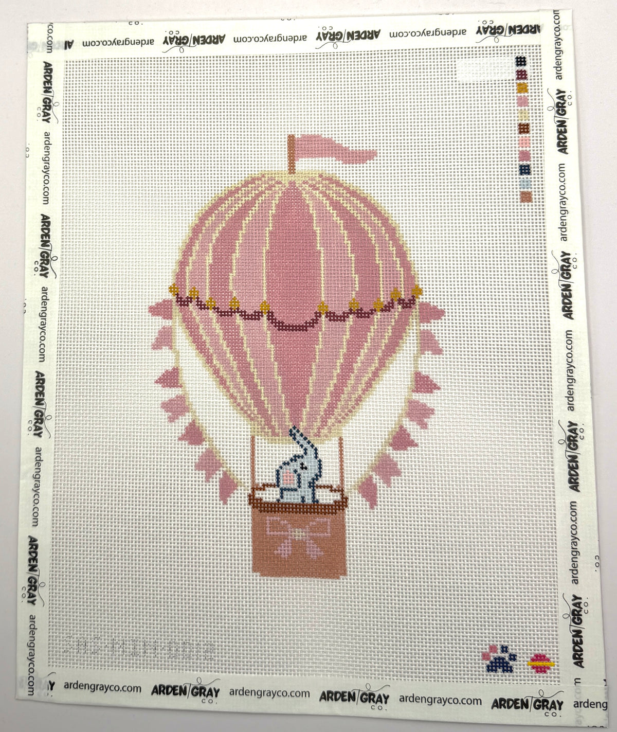 Baby Girl Balloon by Saturnalia Stitching