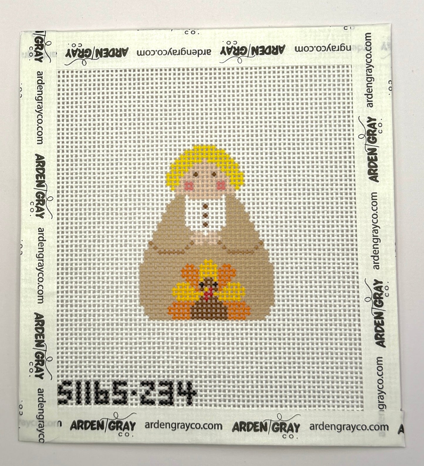 Thanksgiving Turkey Stitch Angel by KCN Designs