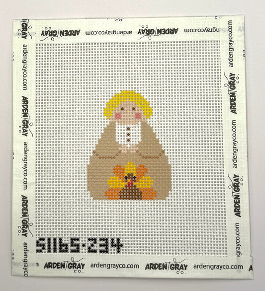 Thanksgiving Turkey Stitch Angel by KCN Designs