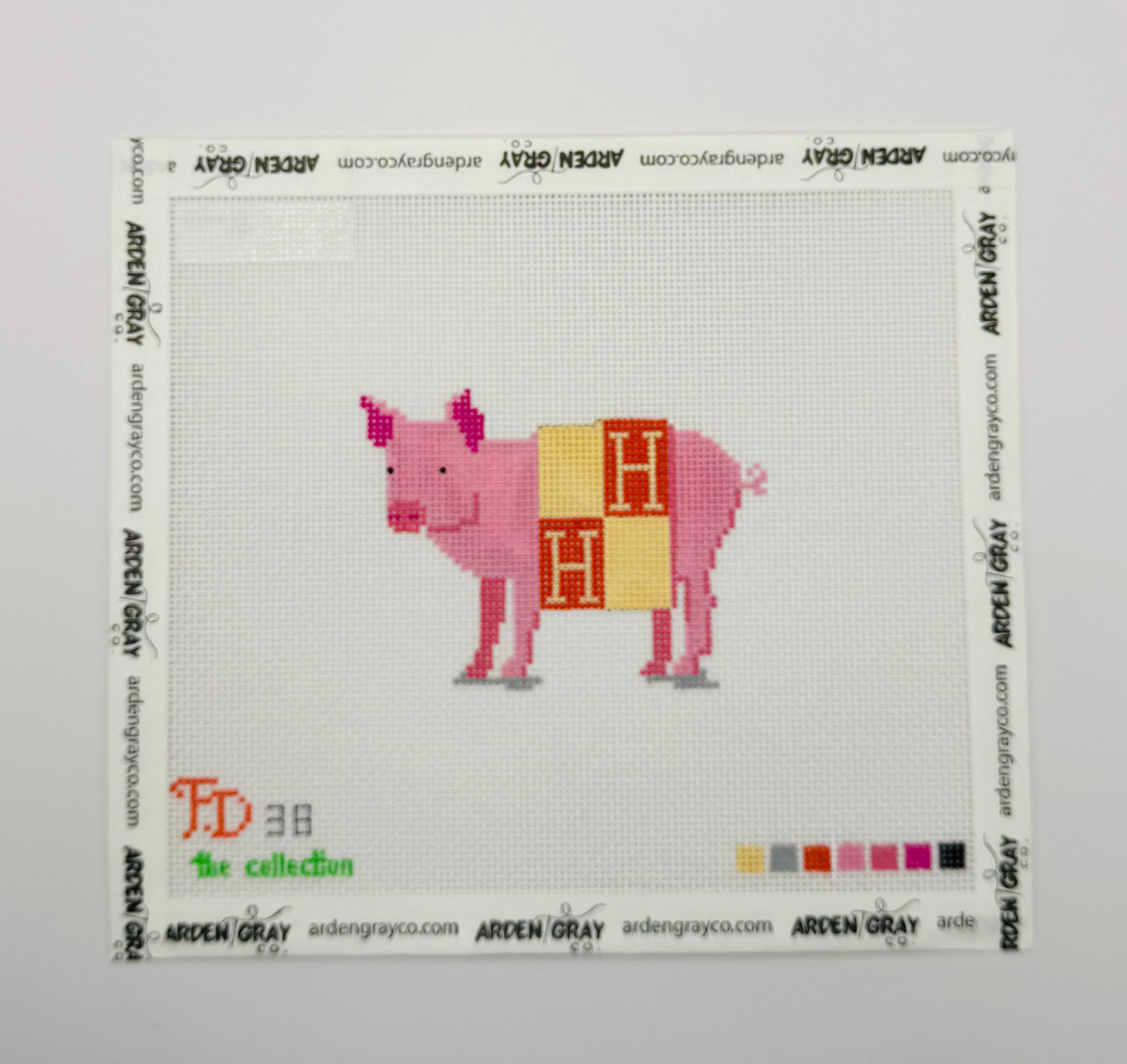 Pig in a Hermes Blanket