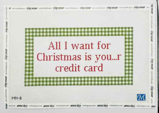All I Want For Christmas Is You...r Credit Card