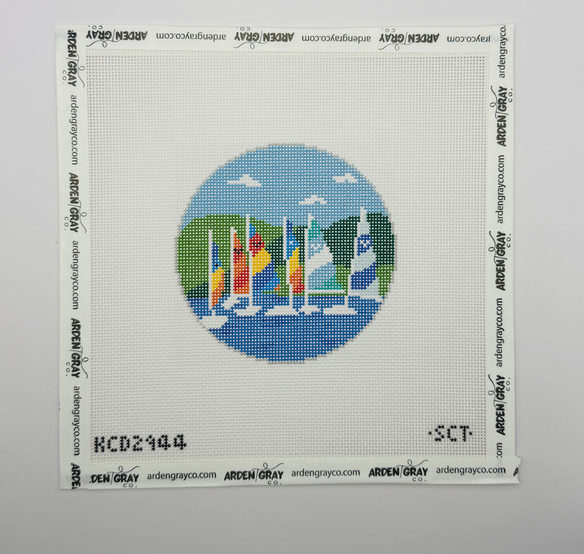 Butterfly Regatta Sailboats Round